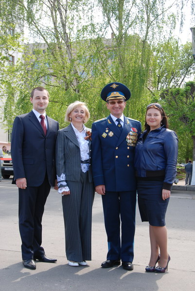 Президент Чувашской Республики Н. В. Фёдоров с семьёй